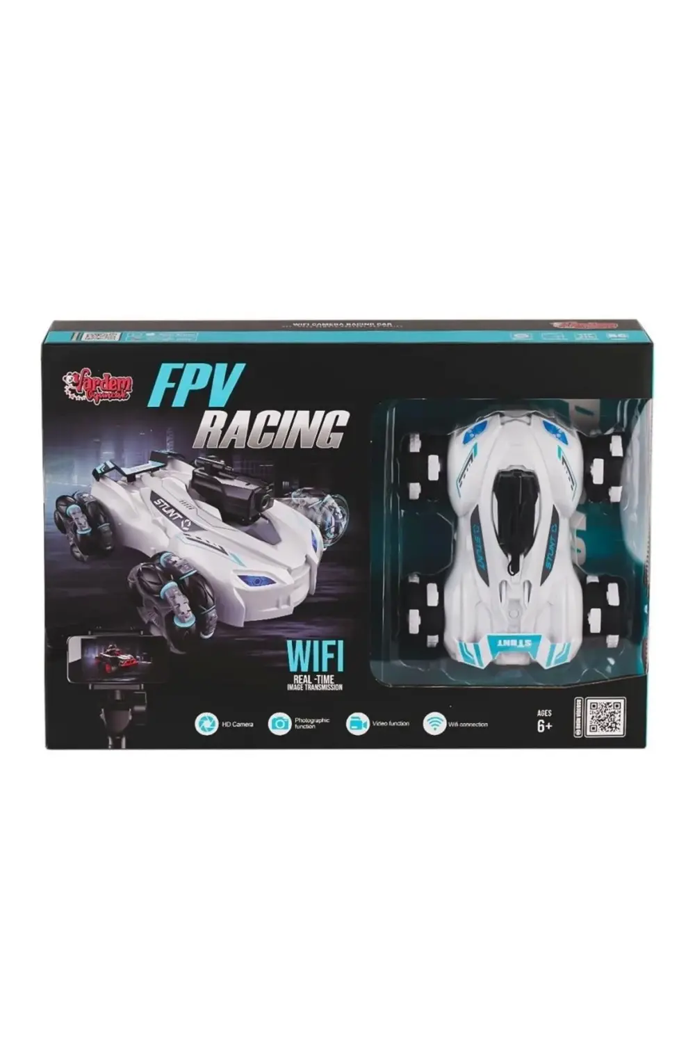 Kumandalı Wifi Kameralı Stunt Araba - Gerçekçi Hareket Kabiliyeti