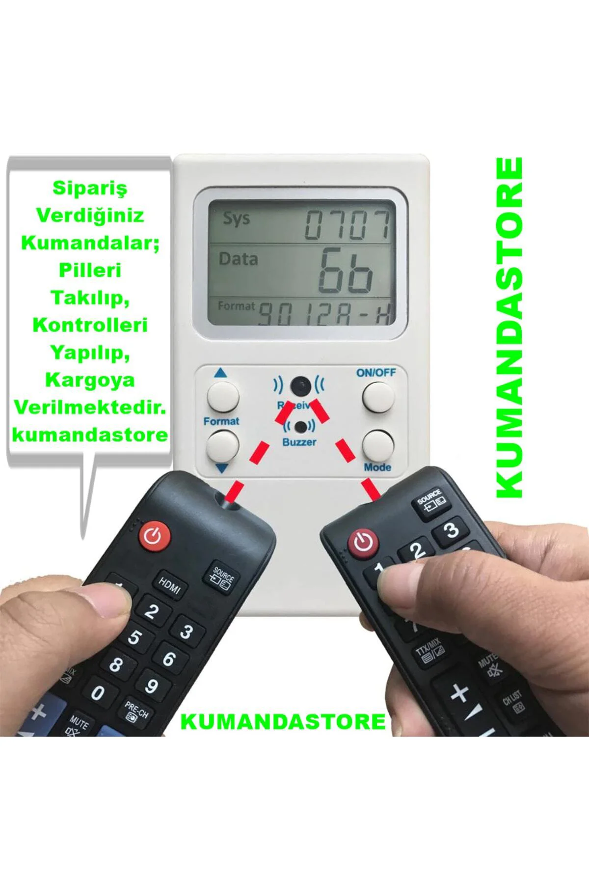 Kumandastore Rc 802v Fmr1 50'' - 55'' Androıd Tv Sesli Kontrol Akıllı Lcd-led Tv Kumanda