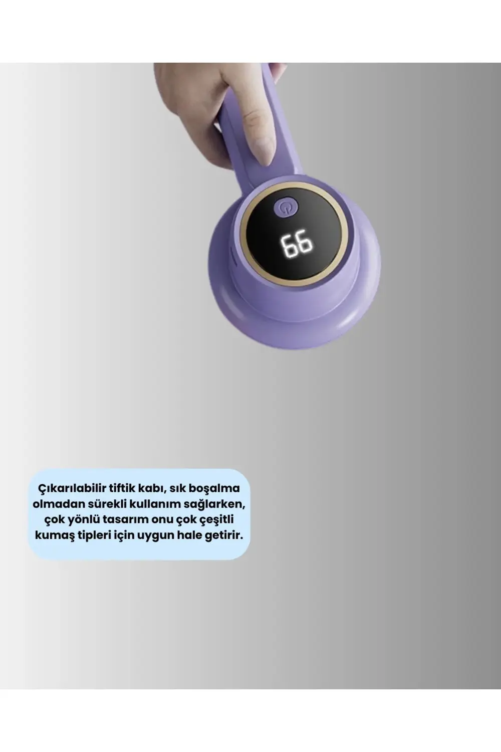 Kumaş Bakım Makinesi Zahmetsiz Tiftik Temizleme