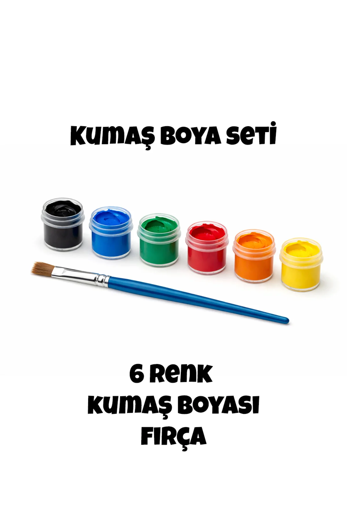 Kumaş Boya Seti + Fırçası Kumaş Boya Seti + Fırçası