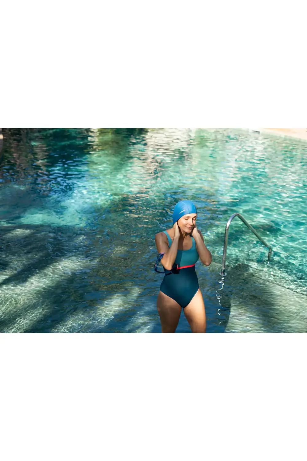 Kumaş Havuz Bonesi - Mavi - M Beden