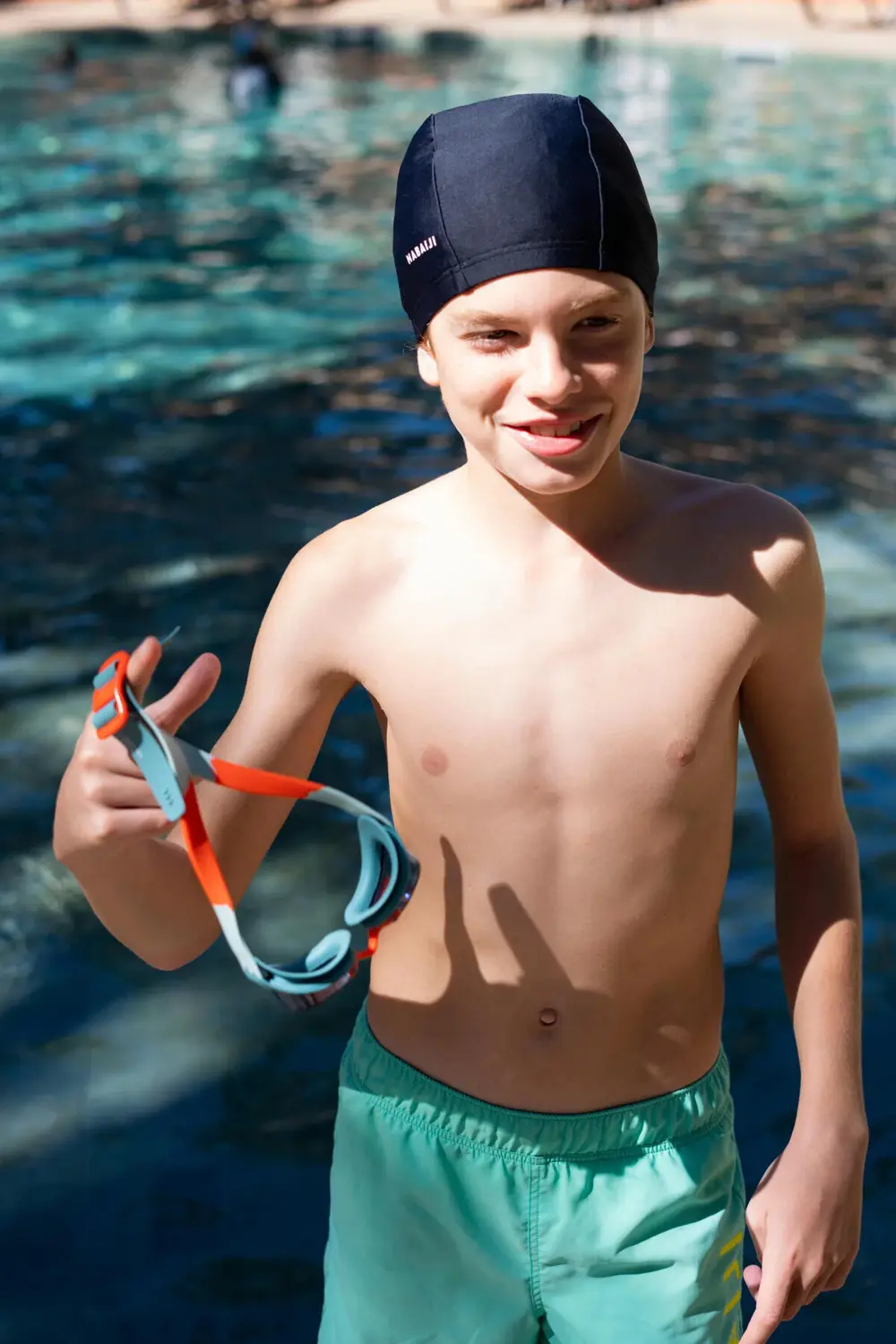 Kumaş Havuz Bonesi - S Beden - Siyah