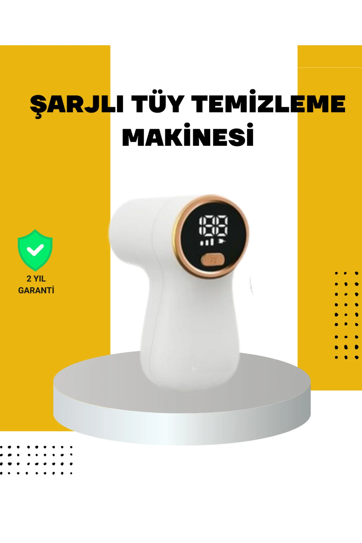 Kumaşlar İçin Tüy Ve Hav Temizleme Makinesi Type C Şarjlı