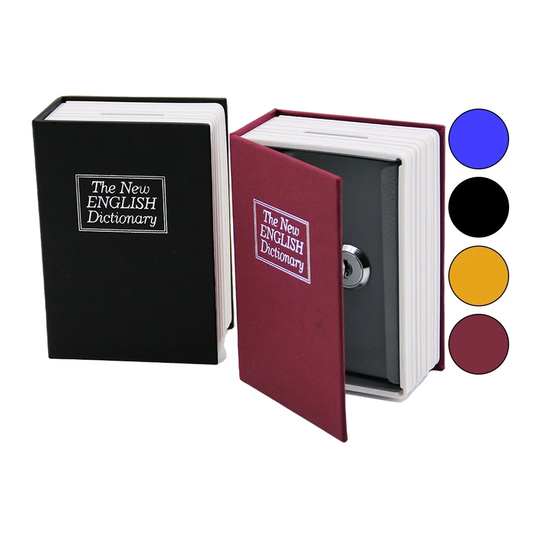 Kumbara Homesafe Booksafe Büyük 180x115x55mm Kitap Modeli Kilitli