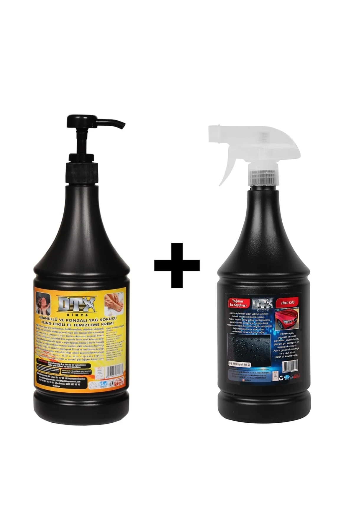 Kumlu El Temizleme Kremi ( Sabunu) 1 Kg & Yağmur Suyu Kaydırıcı, 