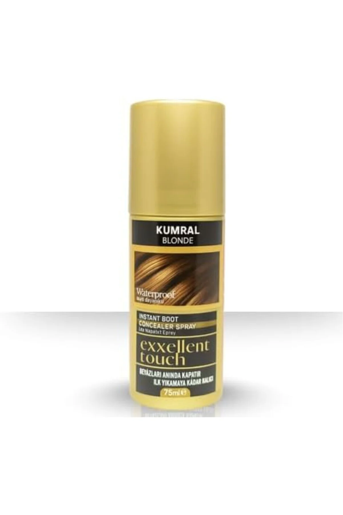 Kumral (Brown) Dip Kapatıcı Saç Spreyi | 75 ML & Pratik Uygulama