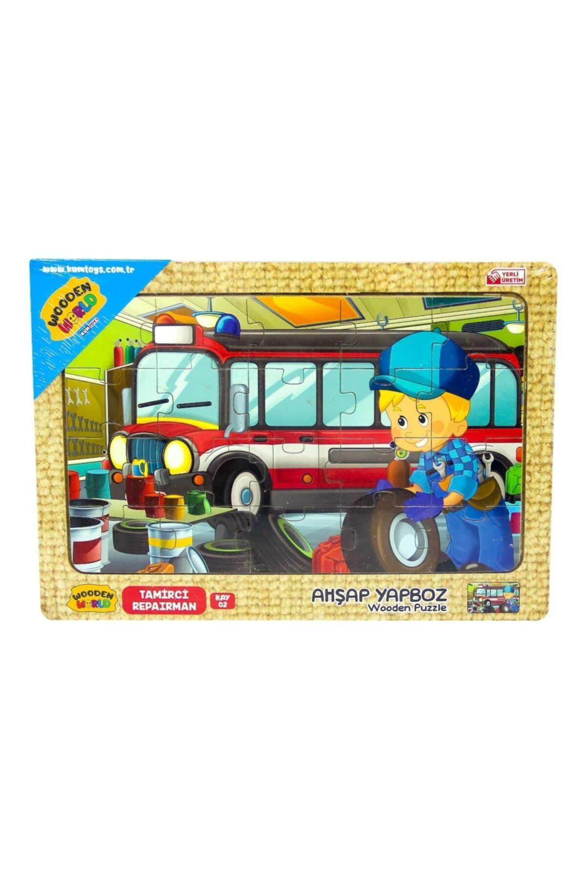 Kumtoys  Ahşap Yapboz  Küçük Boy 24*34