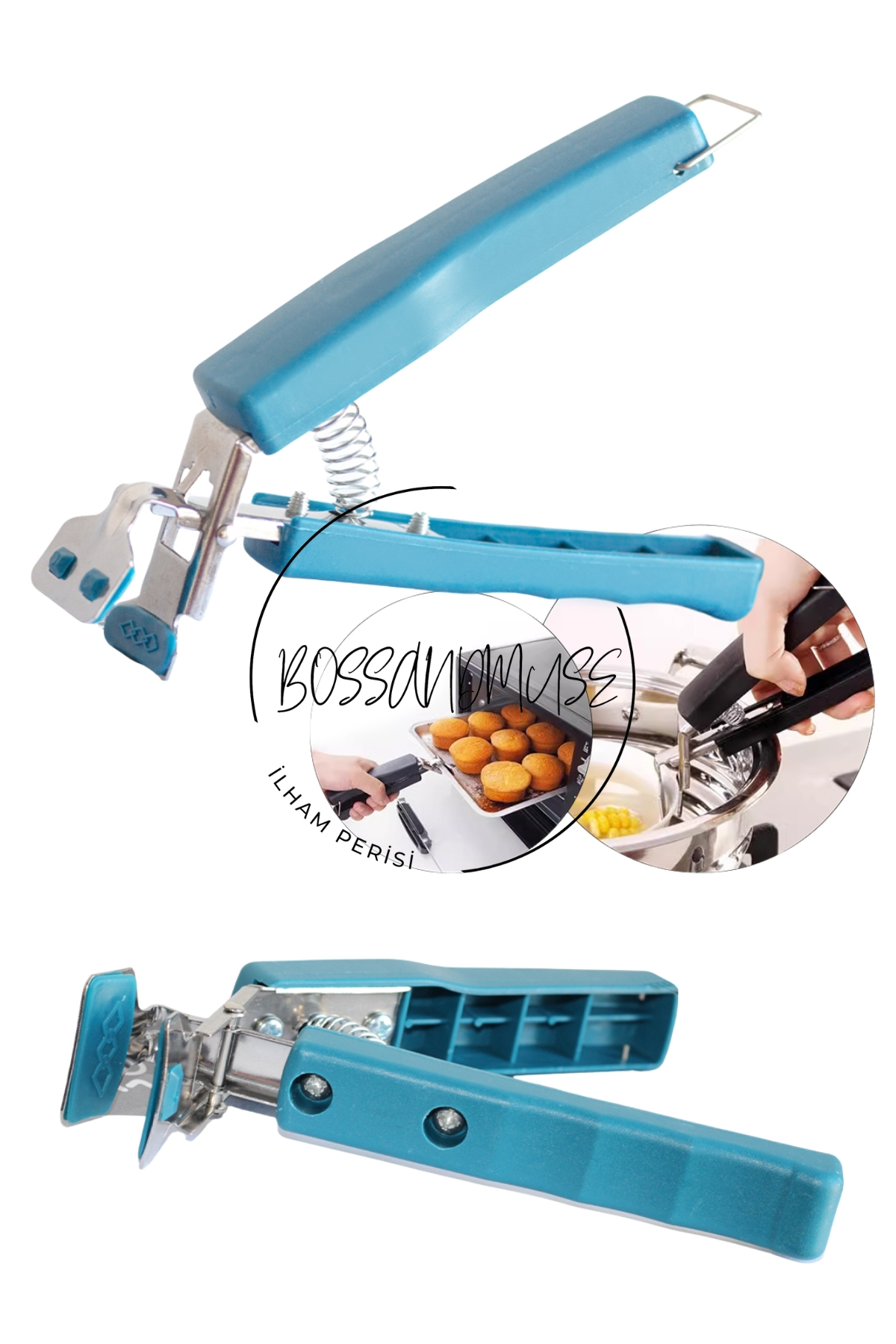 Künefe Tabağı Fırın Eldiveni Tepsisi Tutucu Borcam Tutucu Kek Kal