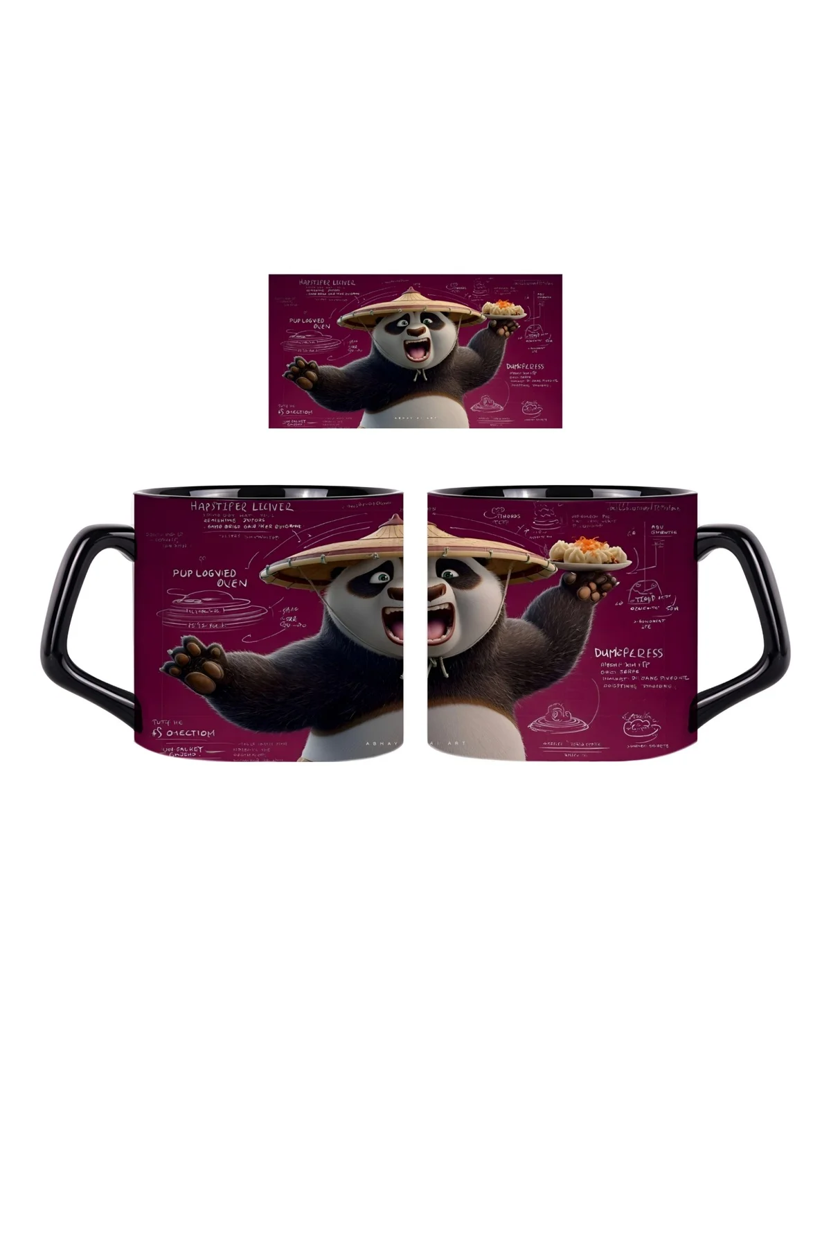 Kung Fu Panda Kupa Bardak | Tek Adet 0282