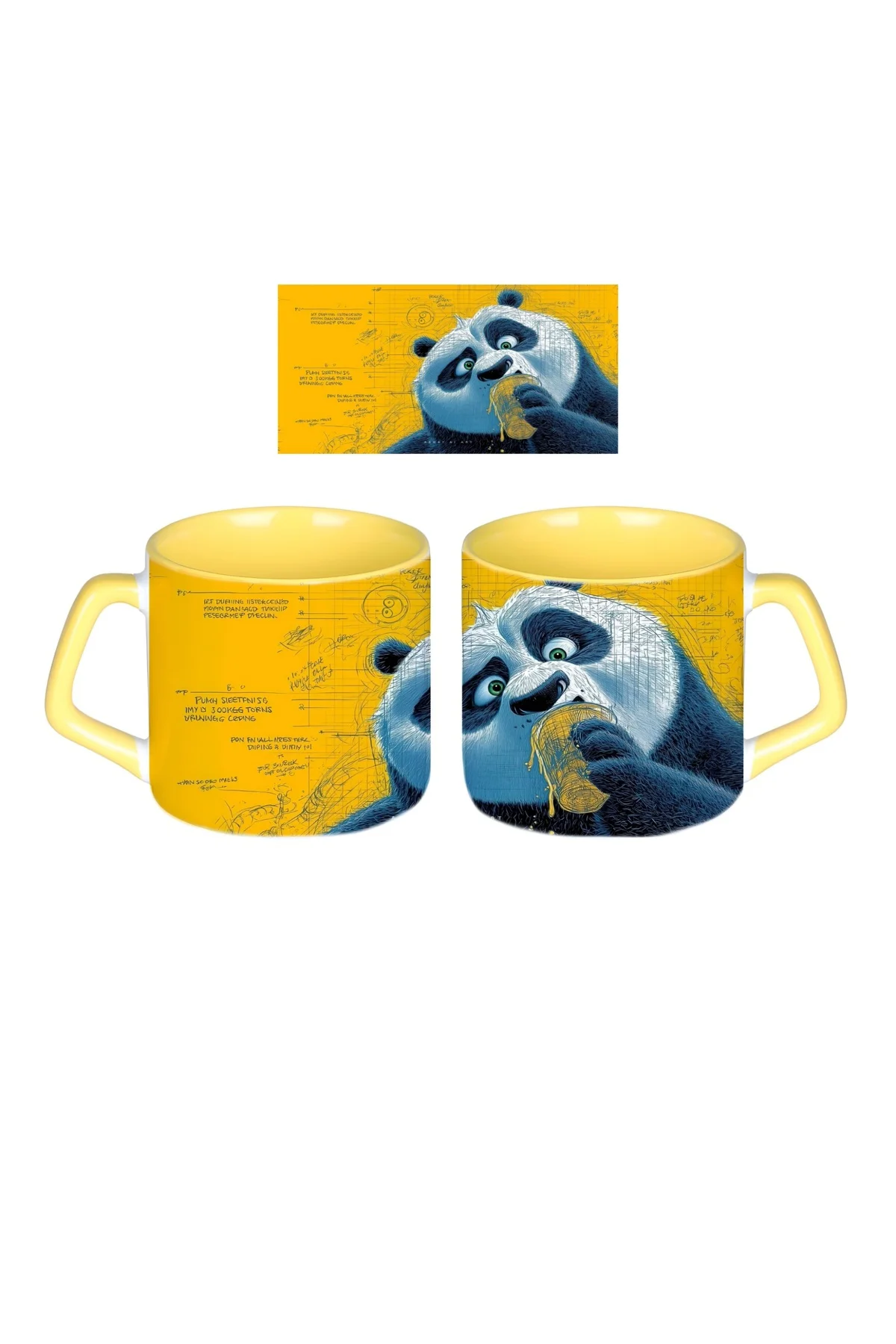 Kung Fu Panda Kupa Bardak | Tek Adet 0283