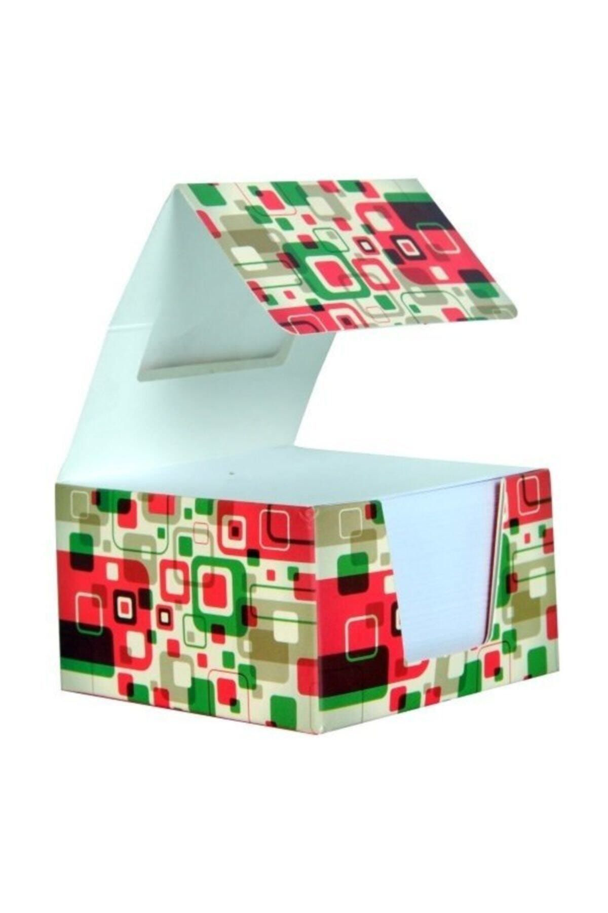 Akar Küp Bloknot Not Not Kağıdı Notluk Masa Üstü Notluk 8X8 1 Adet Kx