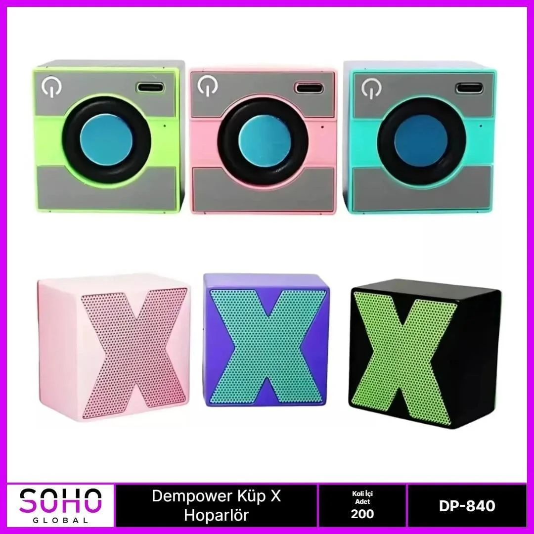 Küp X Mini Hoparlör - Taşınabilir Bluetooth Hoparlör Fiyatı, Yorumları ve Özellikleri