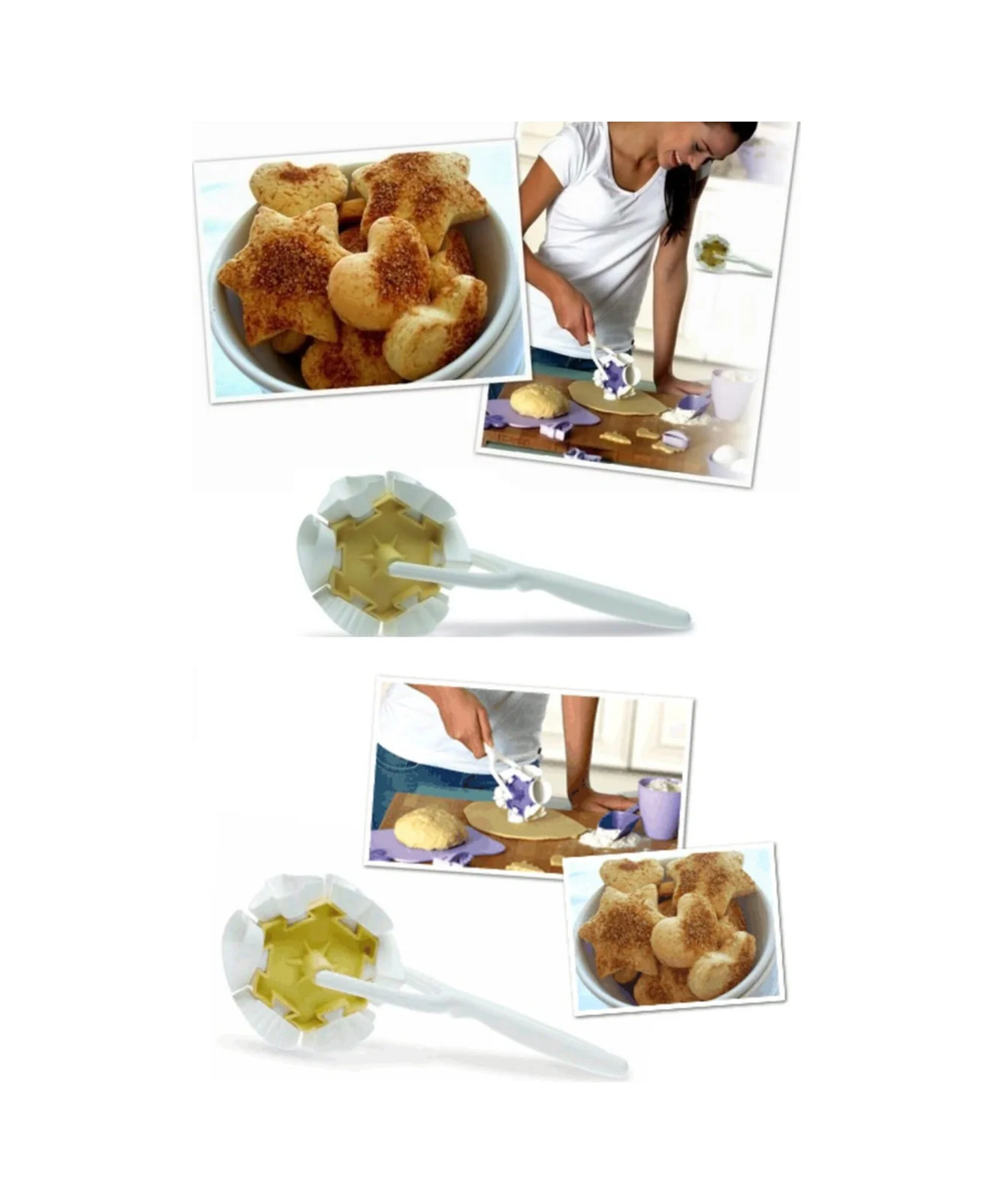 Kurabiye Ruleti - Çiçek - Kalp - Üçgen - Muffin Şekillerinde Kura