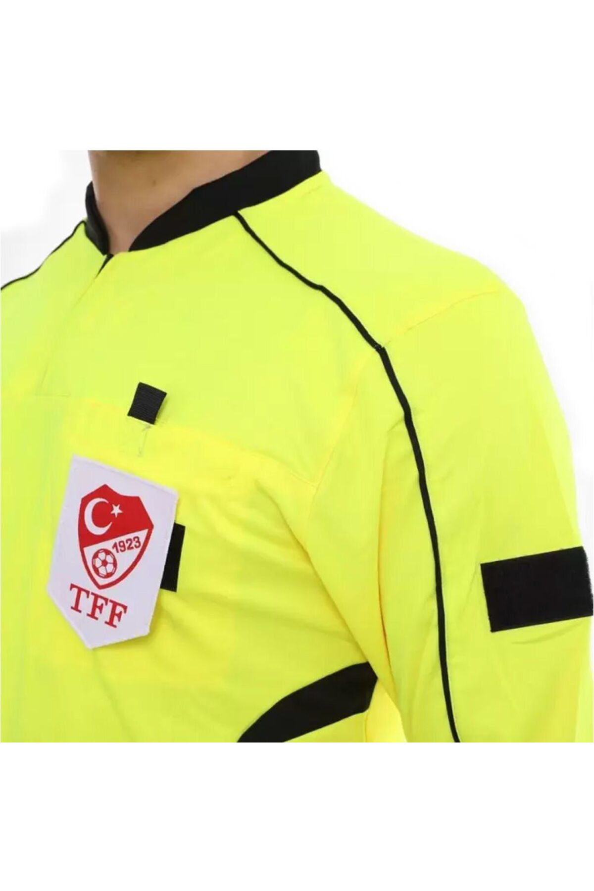 K18moda Kural18 Kisa Kol Sarı Aday Ve İl Hakem Forması, K0103-L