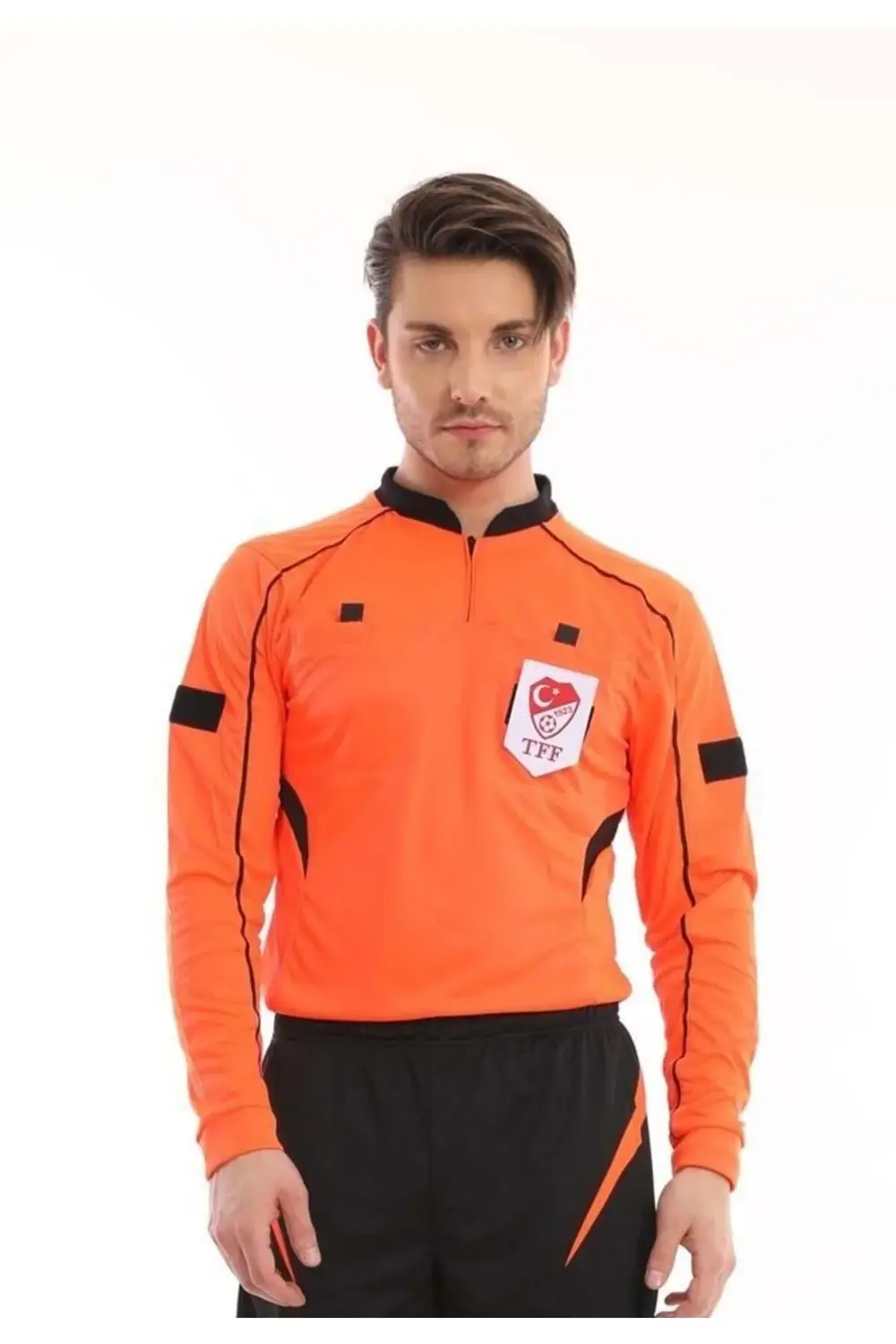 Kural18 KISA KOL Turuncu Aday ve İl Hakem Forması, K0103-XL