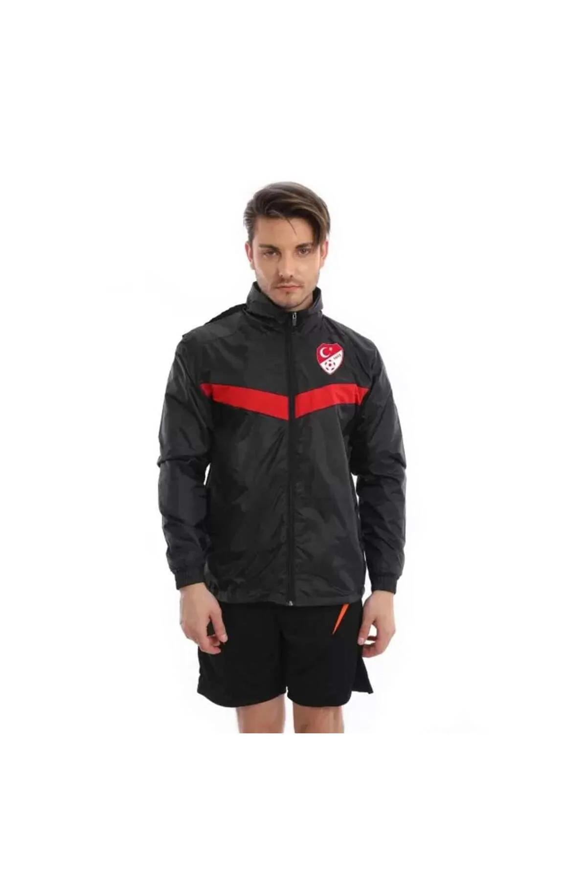 Kural18 TFF Yeni Still Siyah Yağmurluk K0105-3XL