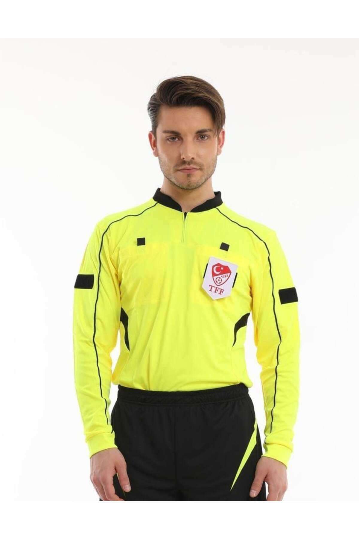 K18moda Kural18 Uzun Kol Sarı Aday Ve İl Hakem Forması, K0103-S