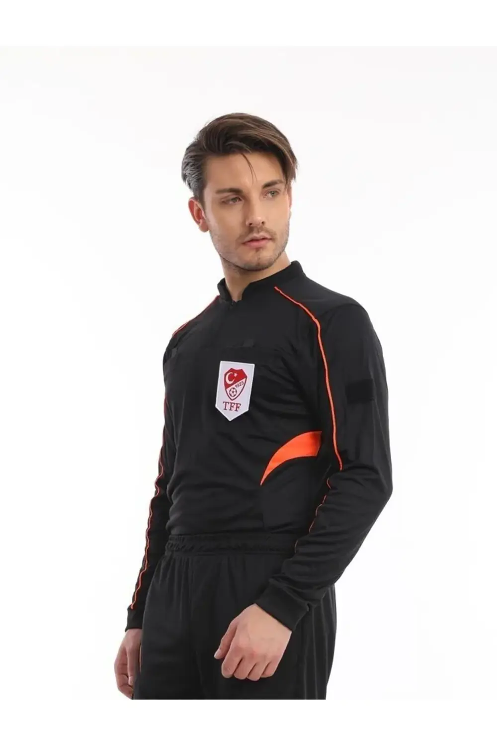 Kural18 UZUN KOL Siyah Aday ve İl Hakem Forması K0103-XL