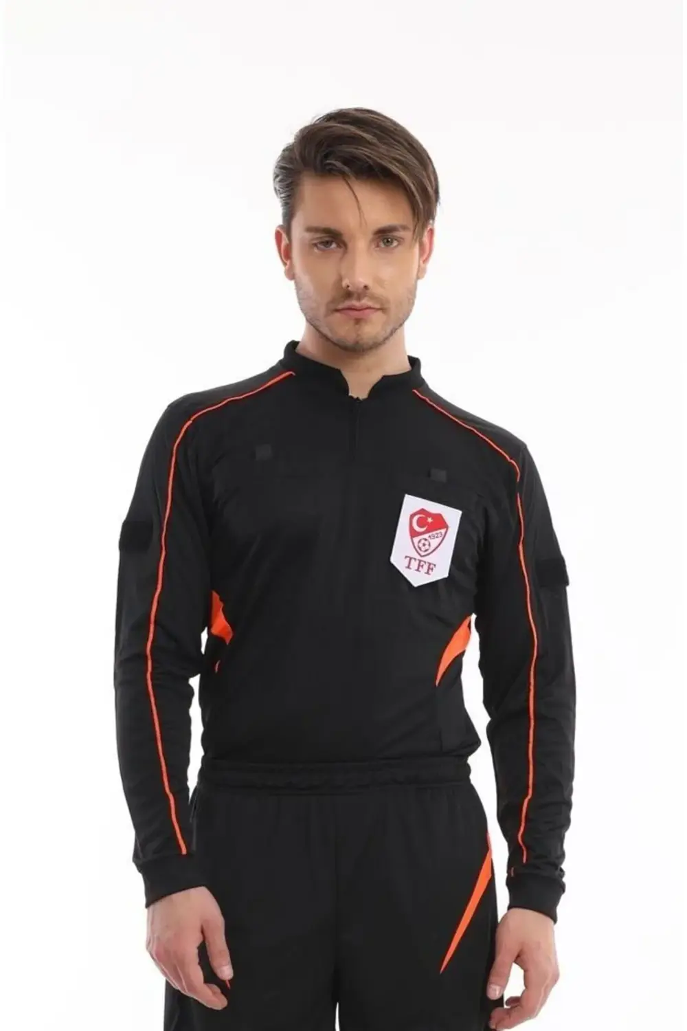 Kural18 UZUN KOL Siyah Aday ve İl Hakem Forması K0103-XL