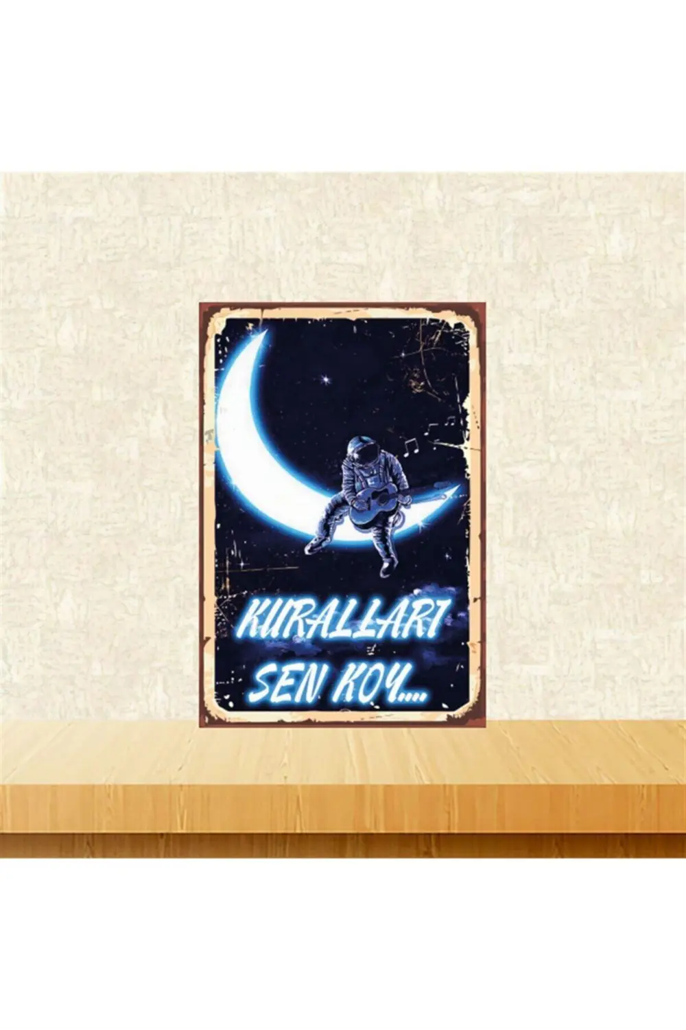 Kuralları Sen Koy 20-30 Cm Retro Ahşap Tablo Tkfx5142 Kuralları Sen Koy 20-30 Cm Retro Ahşap Tablo Tkfx5142
