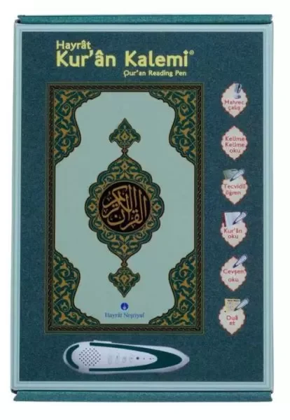 Kuran Okuyan Kalem Seti (Yeşil, Orta Boy, Karton Kutulu) Fiyatı, Yorumları ve Özellikleri