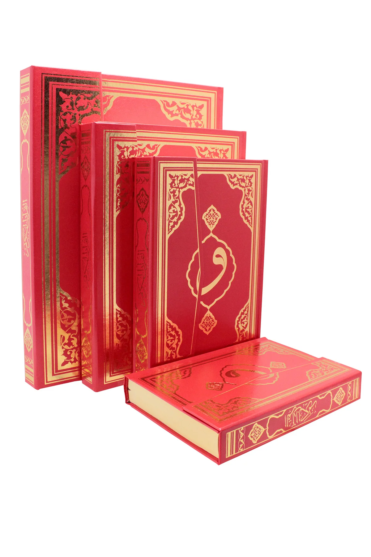 KURANI KERİM RAHLE BOY 20X28 CM KIRMIZI RENK BİLGİSAYAR YAZILI İR