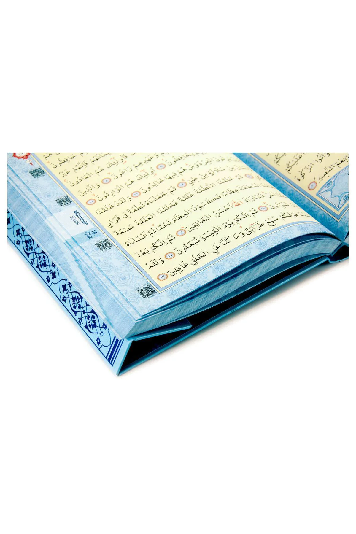 Kuranı Kerim - Sade Arapça - Orta Boy - Sesli - Mavi - Bilgisayar