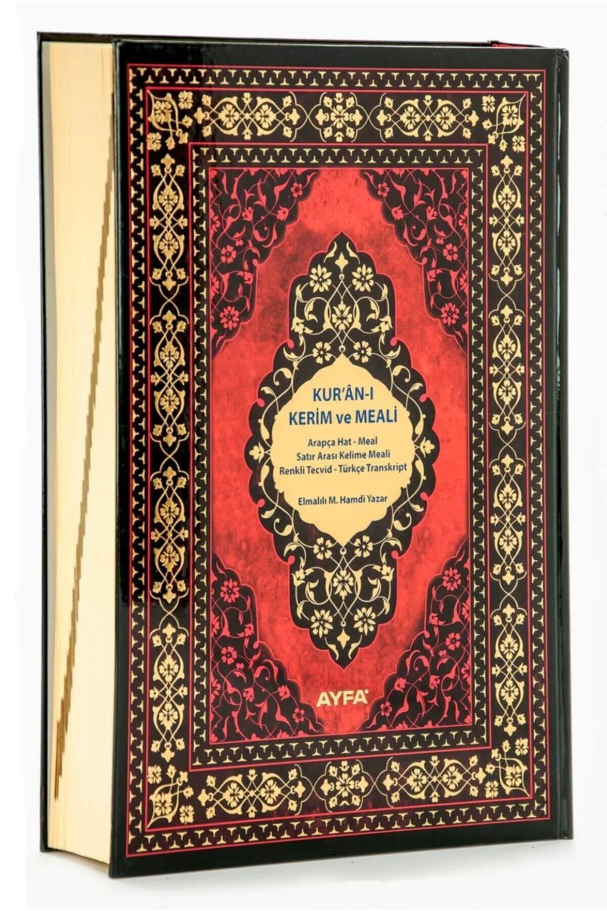 Kuranı Kerim Ve Meali - Mealli Kuran - 5 Özellikli - Rahle Boy - 