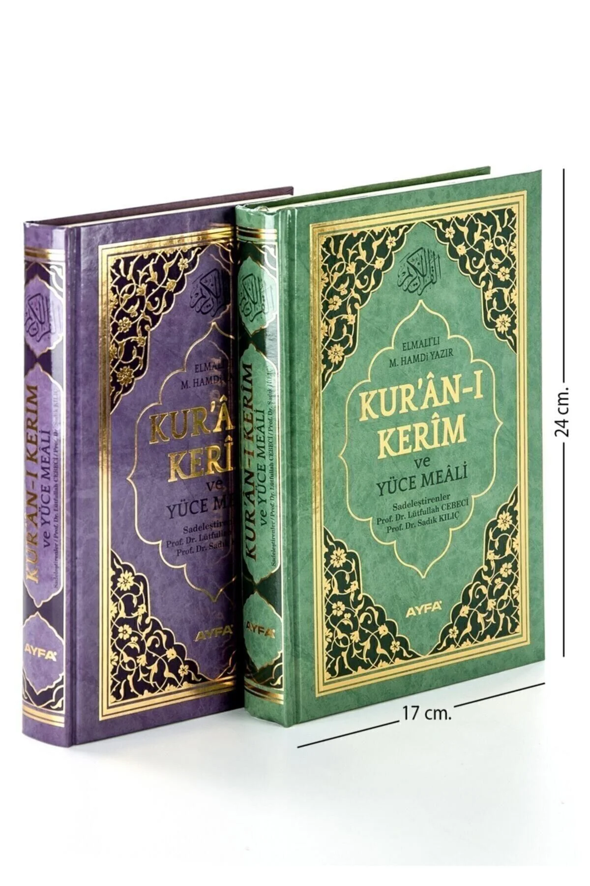 Kuranı Kerim Ve Yüce Meali - Arapça Ve Meal - Orta Boy - Ayfa Yay