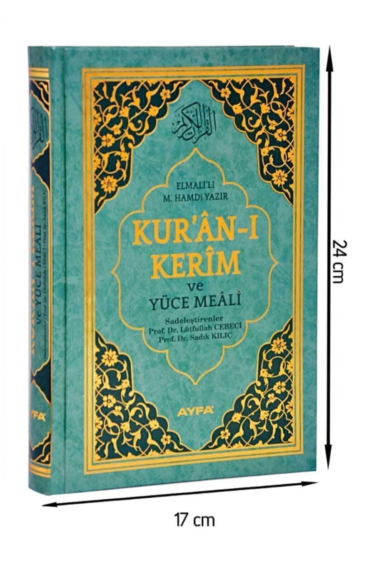 Kuranı Kerim Ve Yüce Meali - Arapça Ve Meal - Orta Boy - Ayfa Yay