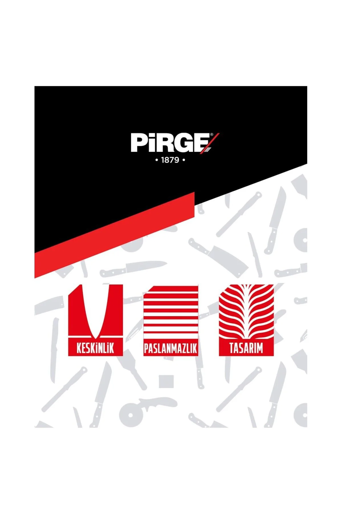 Kurban Bayramı Bıçak Seti 3 Parça - PRG34026
