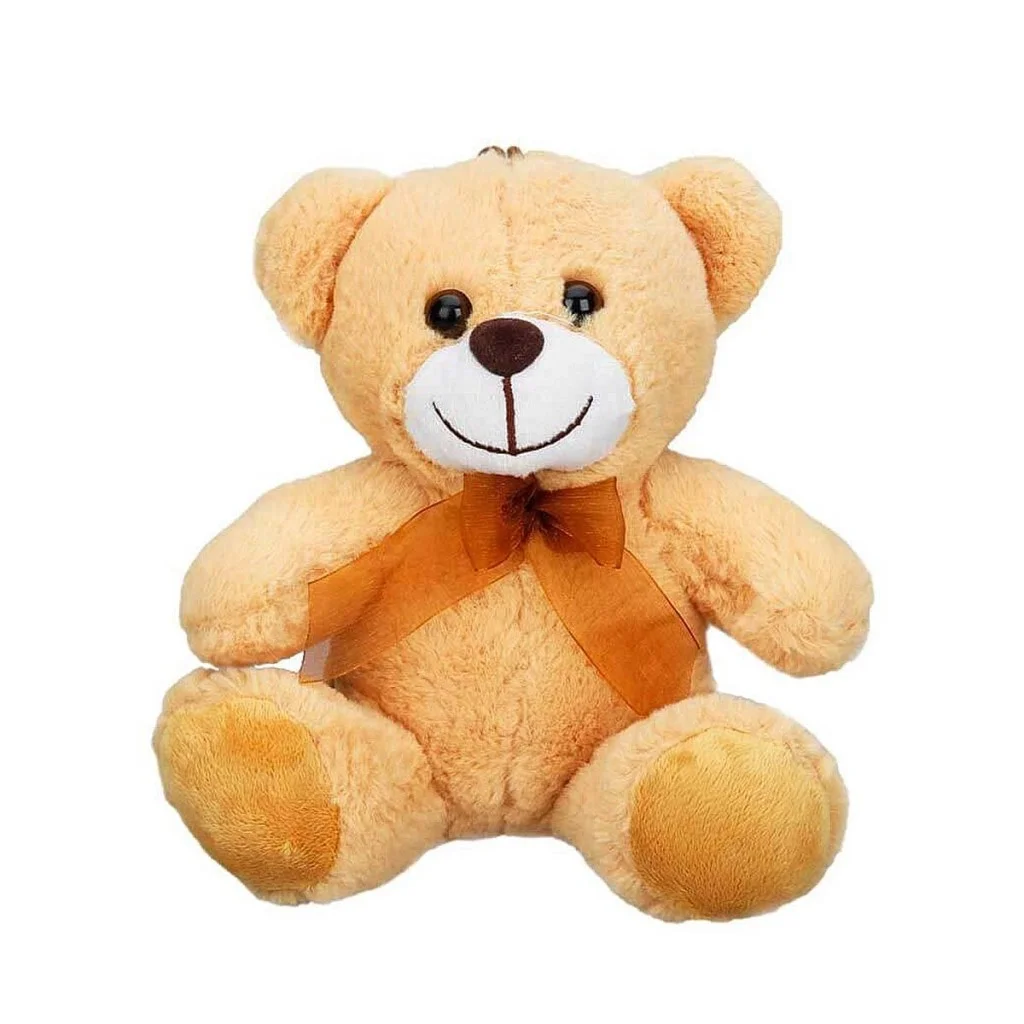 Kurdeleli Peluş Ayı 21 cm Kurdeleli Peluş Ayı 21 cm
