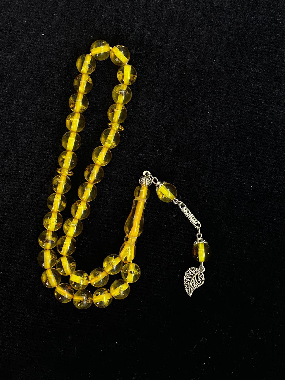 Beyisa Küre Kesim Karınca Fosilli Püsküllü Toz Kehribar Tesbi Beyisa Küre Kesim Karınca Fosilli Püsküllü Toz Kehribar Tesbi