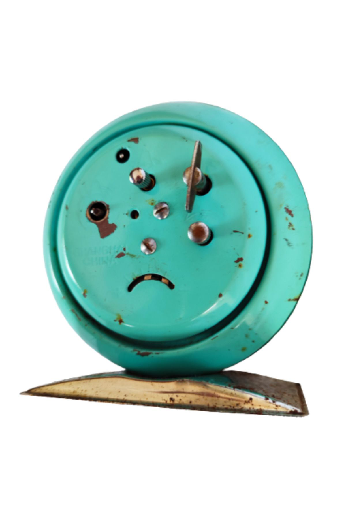 Shanghai Kurmali Antika Nostaljik Tavuklu Civcivli Masa Saati