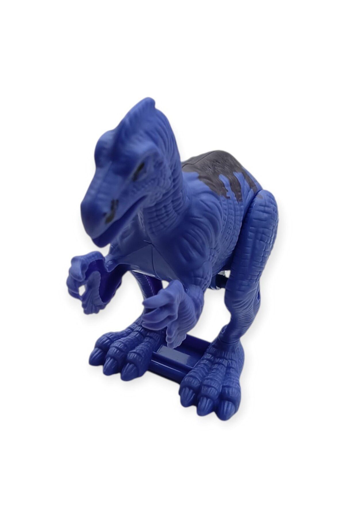 Kurmalı Dinazor Figürleri 20 cm - Anatosaurus - Mor (Lisinya)