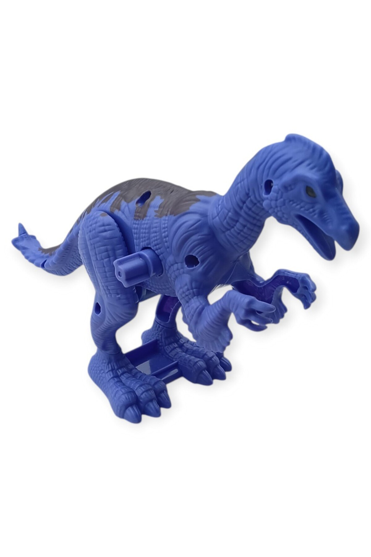 Kurmalı Dinazor Figürleri 20 cm - Anatosaurus - Mor (Lisinya)