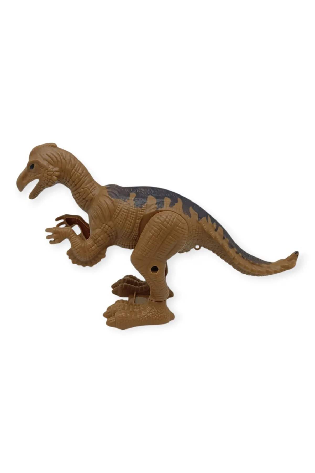 Kurmalı Dinazor Figürleri 20 cm - Anatosaurus - Kahverengi (Lisin
