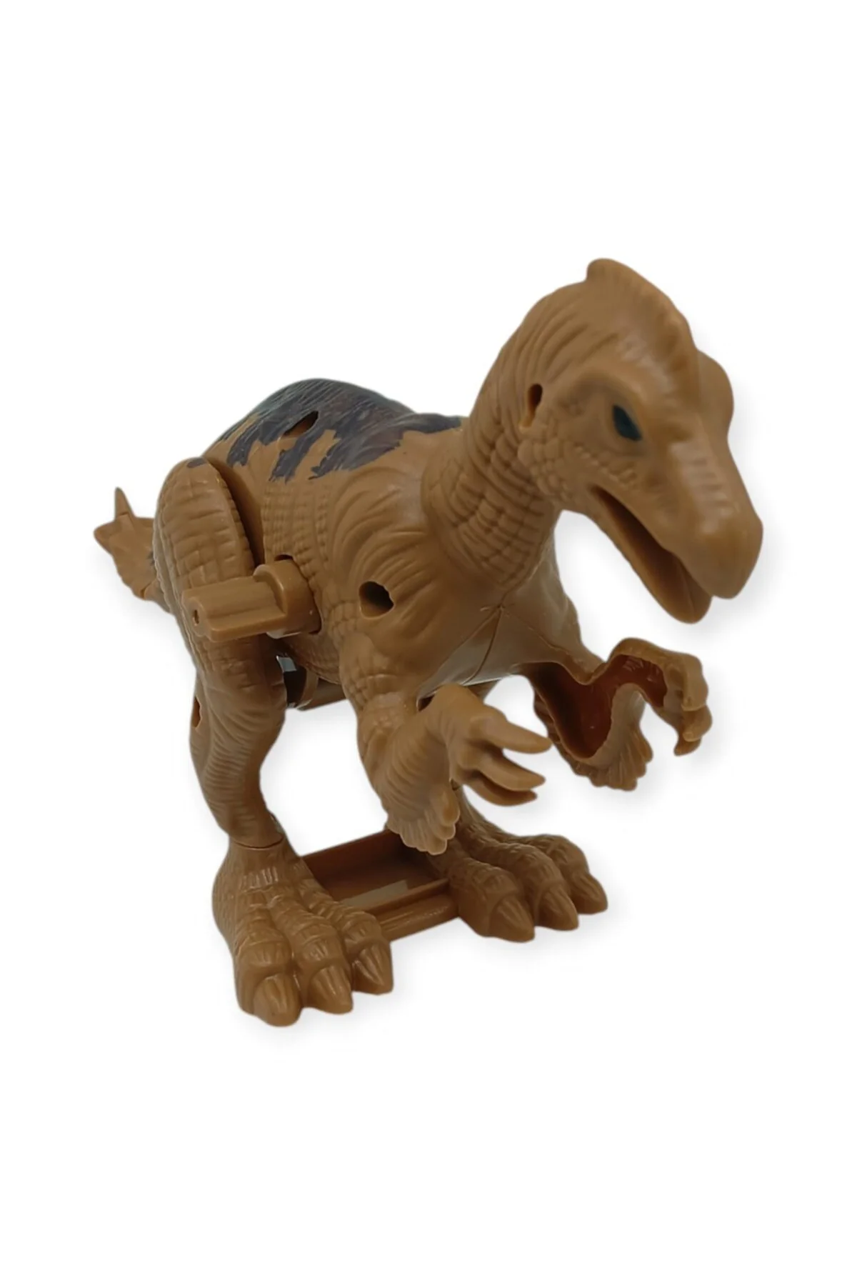 Kurmalı Dinazor Figürleri 20 cm - Anatosaurus - Kahverengi (Lisin