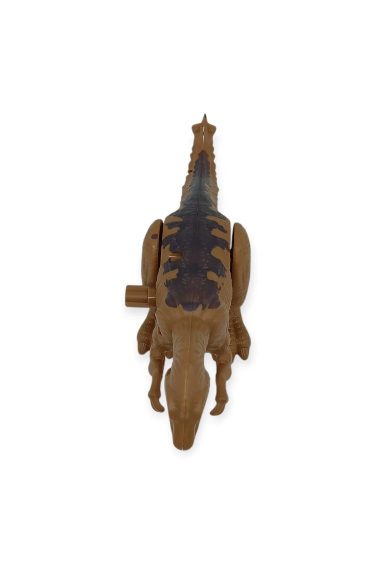 Kurmalı Dinazor Figürleri 20 cm - Anatosaurus - Kahverengi (Lisin