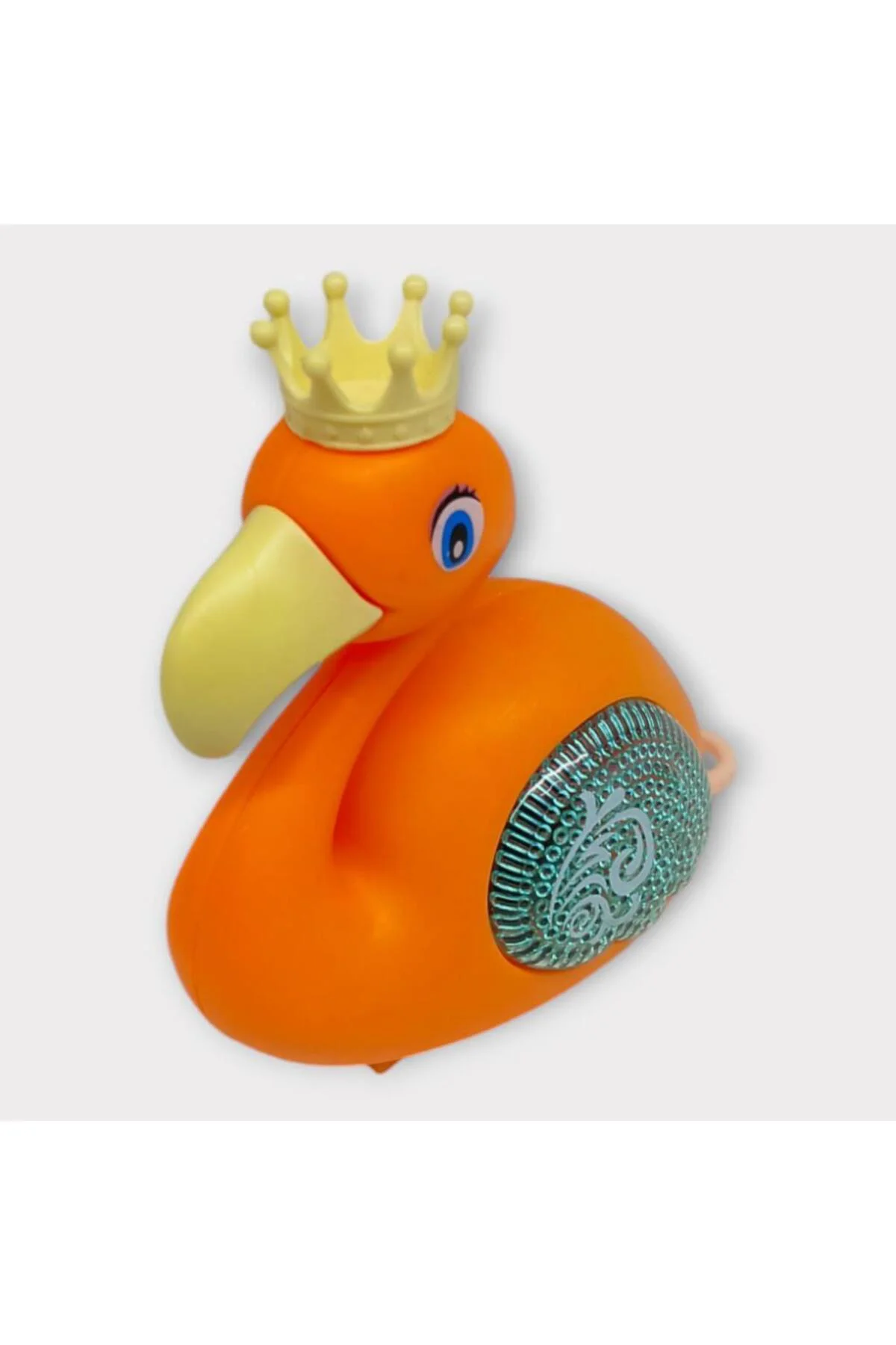 Kurmalı Işıklı Sevimli Flamingo - Turuncu (Lisinya)