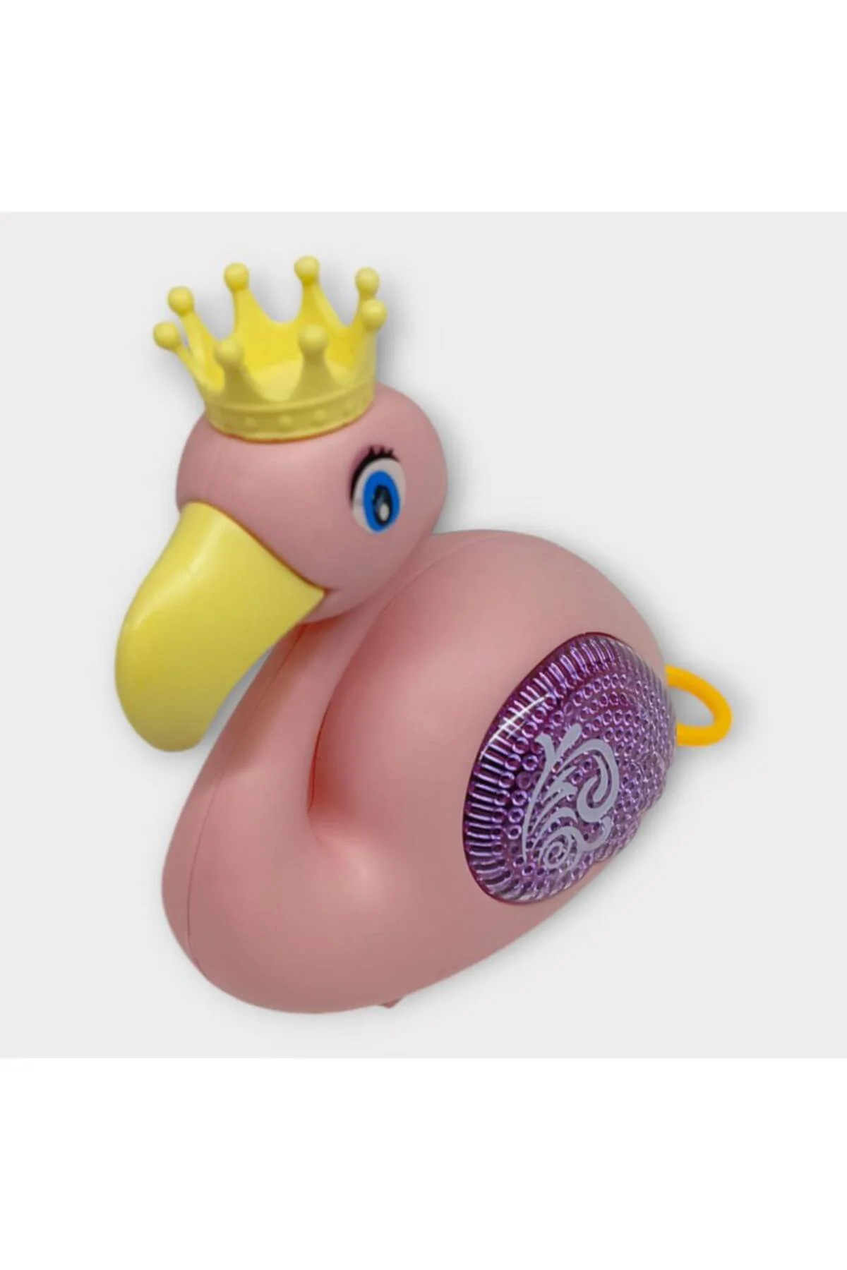 Kurmalı Işıklı Sevimli Flamingo - Pembe (Lisinya)