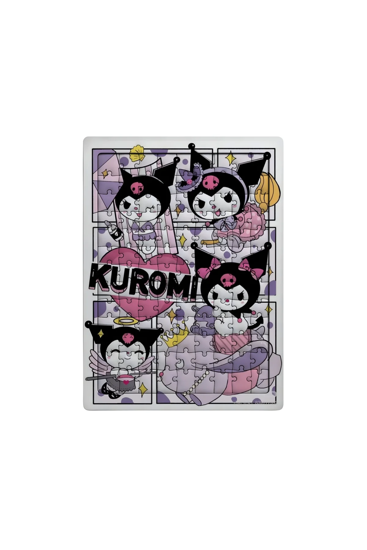 Kuromi 99 Parça Ayaklı Puzzle – Dekoratif Çocuk Yapbozu 069