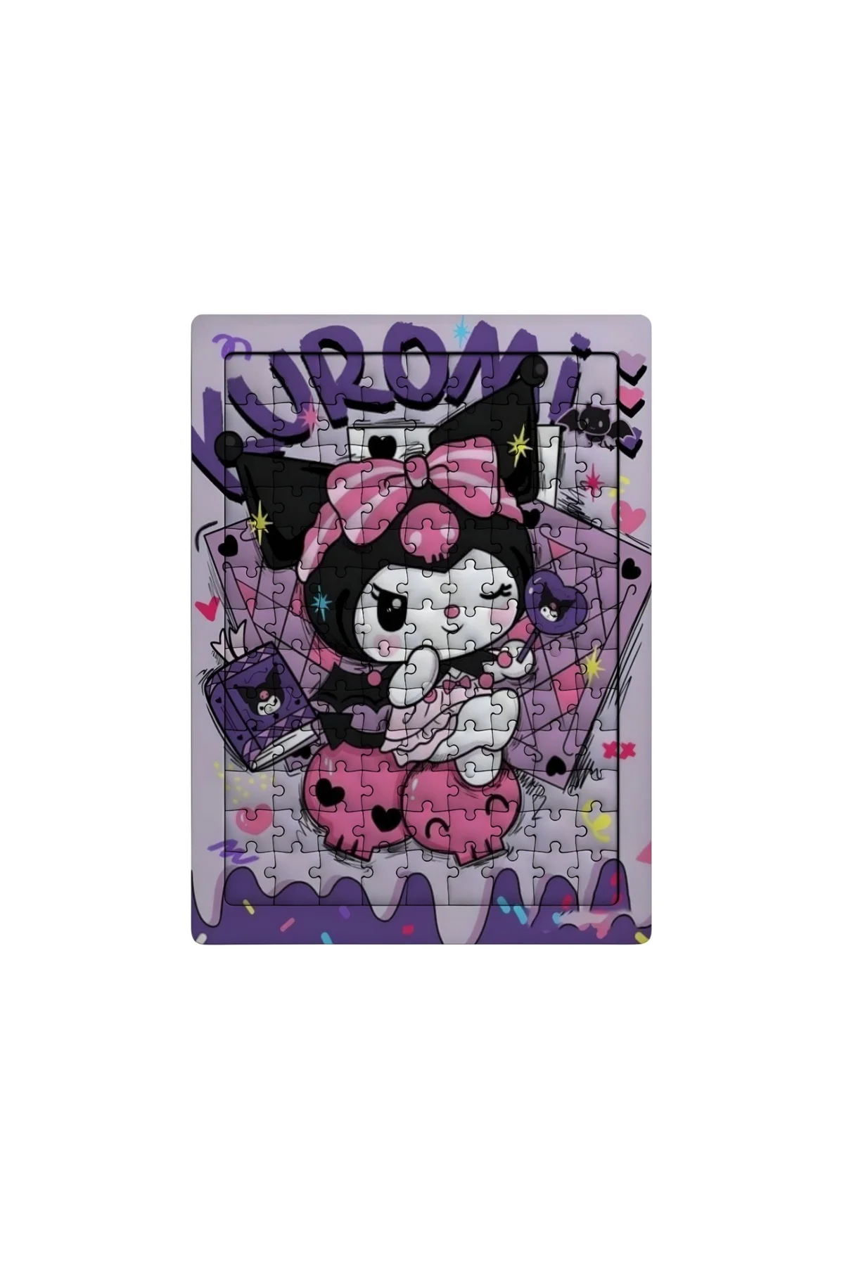 Kuromi 99 Parça Ayaklı Puzzle – Dekoratif Çocuk Yapbozu 070