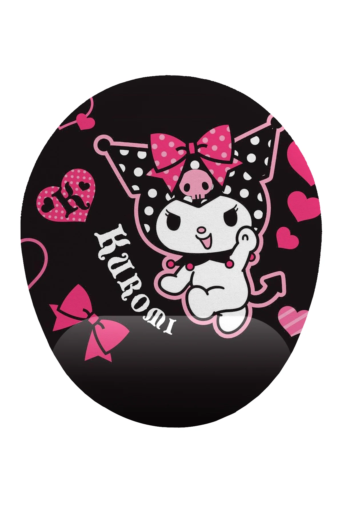 Kuromi Anime Tasarım Bilek DestekliKaymaz Buruşmaz Kırılmaz Mouse