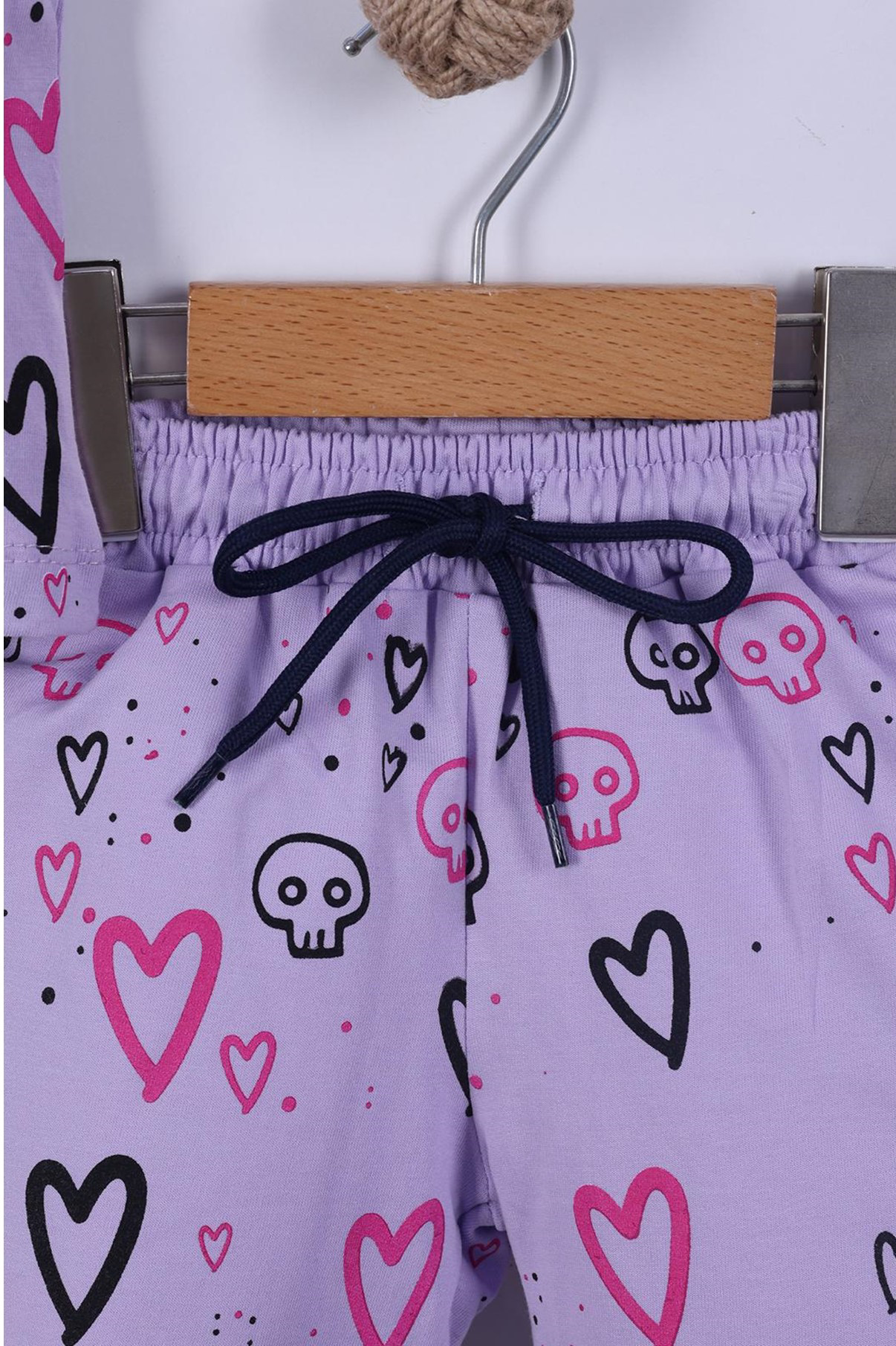 Kuromi Baskılı Kız Çocuk Şortlu Takım 3/6 yaş