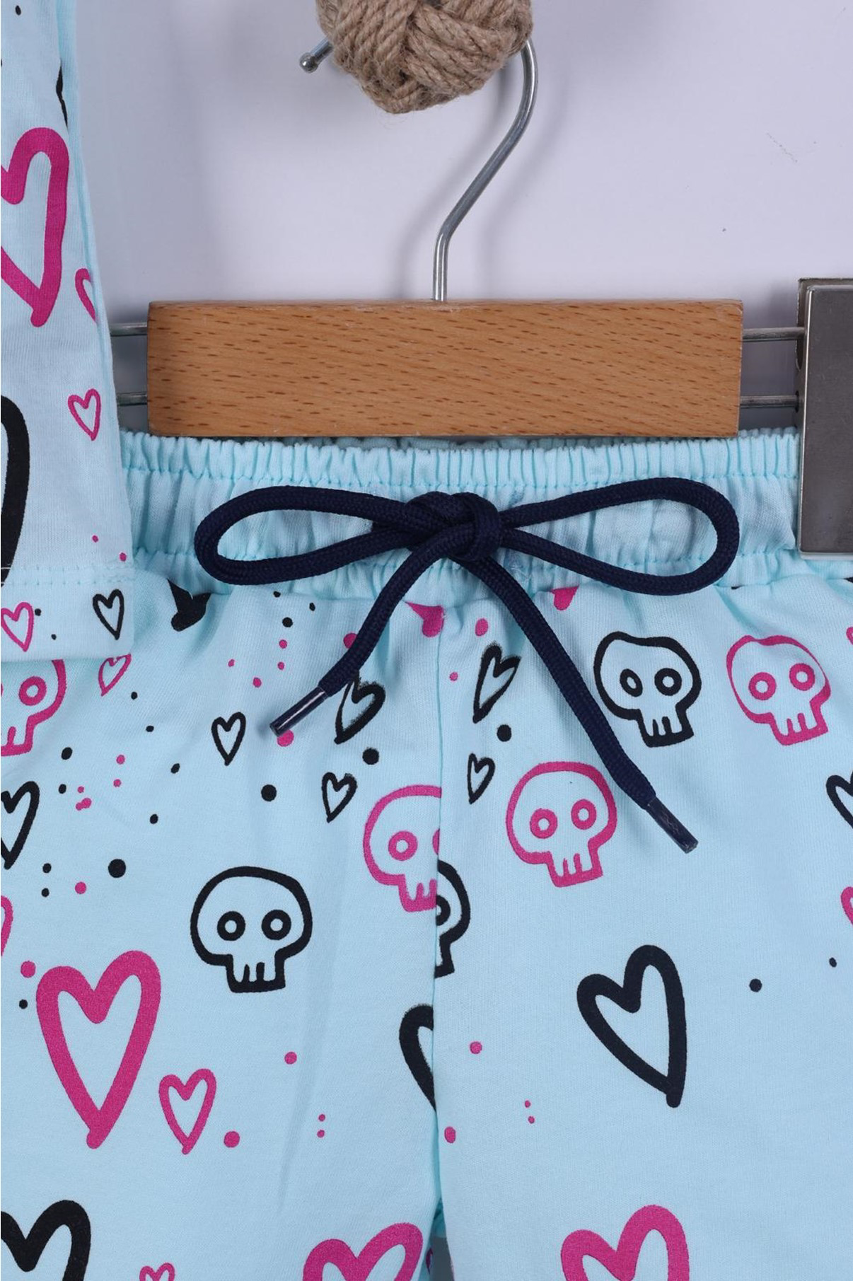 Kuromi Baskılı Kız Çocuk Şortlu Takım 3/6 yaş