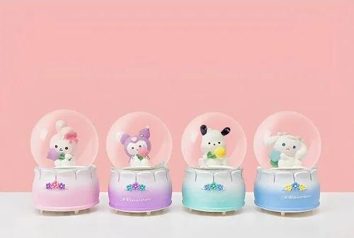 Kuromi Işıklı Kar Küresi 9 Cm