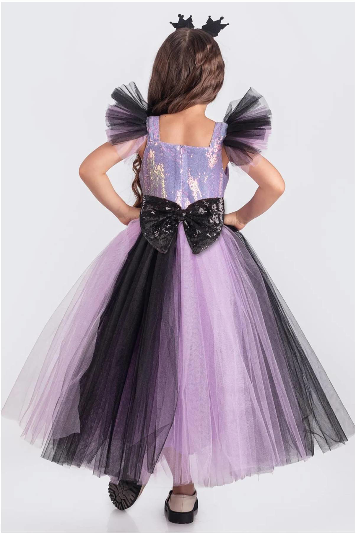 Diamondstar Kuromi Kostümü Kız Çocuk Abiye Elbisesi Doğum Günü Parti Elbisesi