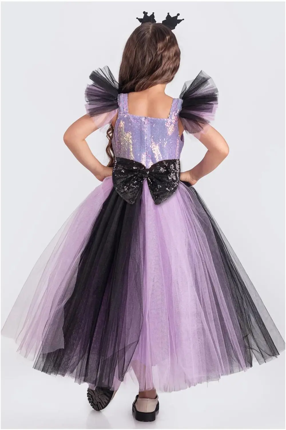 Kuromi Kostümü Kız Çocuk Abiye Elbisesi Doğum Günü Parti Elbisesi