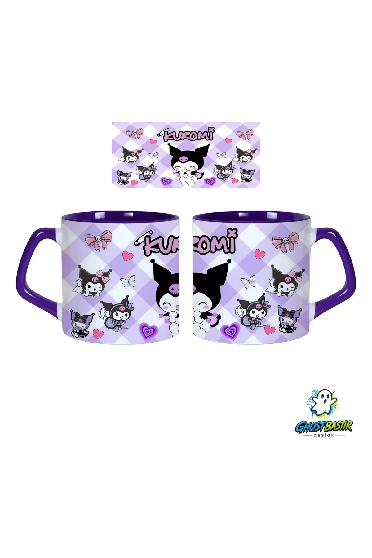 Kuromi Kupa Bardak | Tek Adet 0793